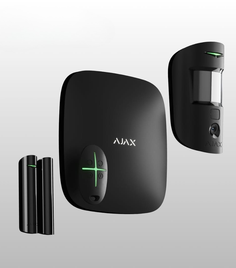 Prikaz proizvoda alarmnog sustava Ajax