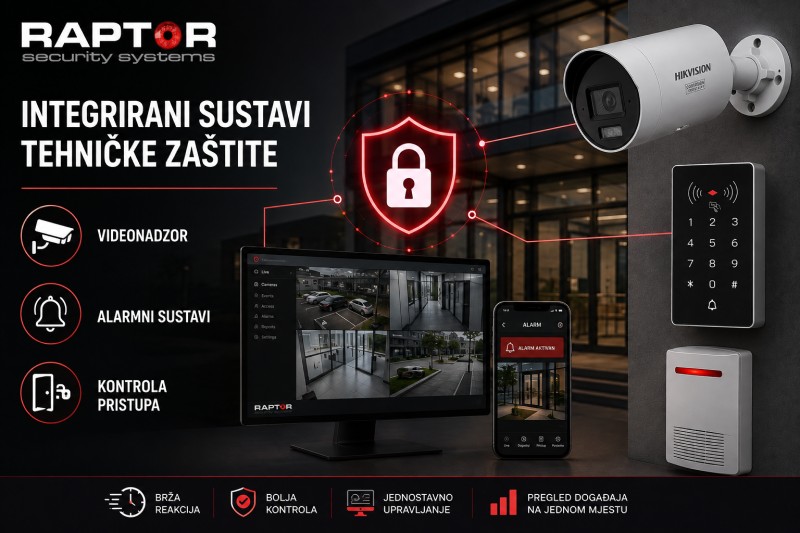 Integrirani sustavi tehničke zaštite Raptor