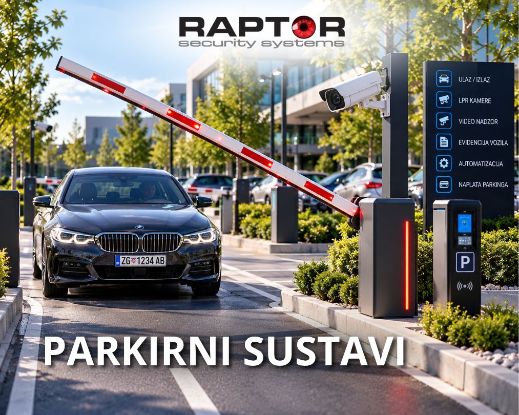 Parking i kontrola ulaza vozila – rampe, LPR kamere i automatizacija parkinga